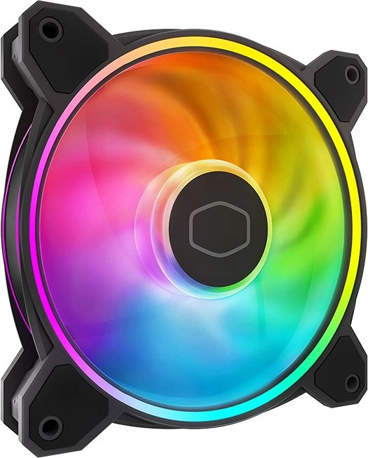 Вентилятор для корпуса Cooler Master MF120 Halo2 ARGB черный (MFL-B2DN-21NP2-R2)