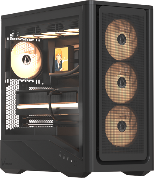 Корпус Formula V Line Air Power G9 Duo PA без БП Black