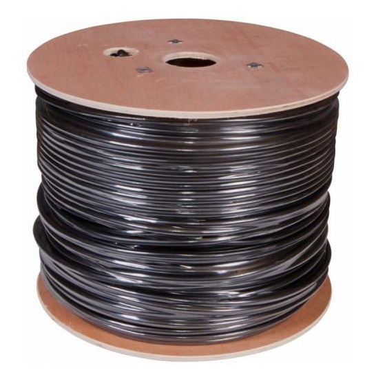 Кабель сетевой Buro BU-CCA-050-OUTDOOR cat5E 305м черный