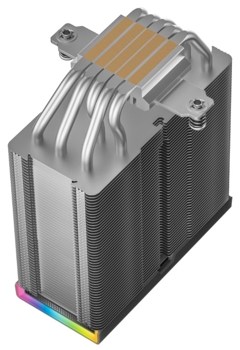 Кулер для процессора DeepCool AK400 Digital SE черный (R-AK400-BKADMN-GJD) + термопаста Deepcool Z3 (DP-TIM-Z3-2)