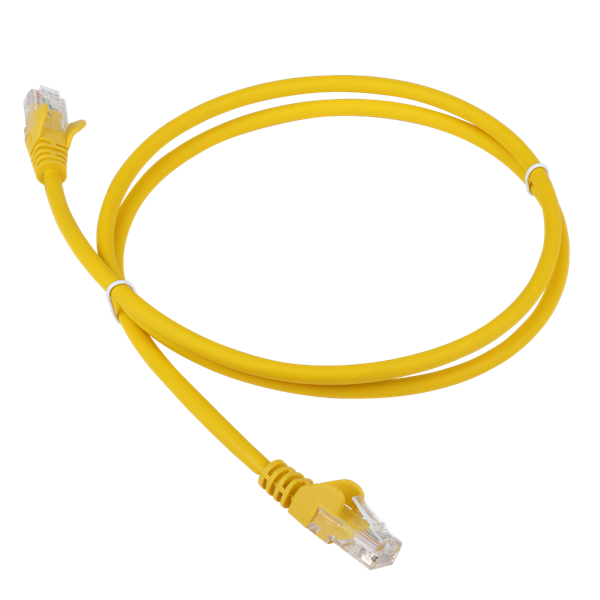 Патч-корд Lanmaster LAN-PC45/U6-1.5-YL желтый