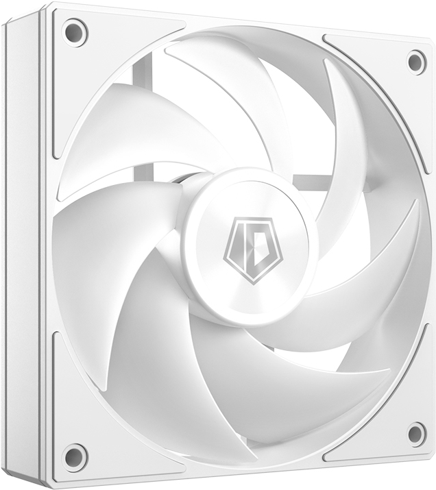 Вентилятор для корпуса ID-Cooling AF-1230-W белый