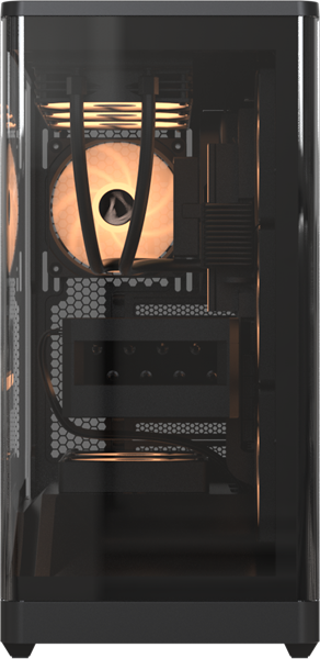Корпус Formula V Line Crystal U9 PA без БП Black