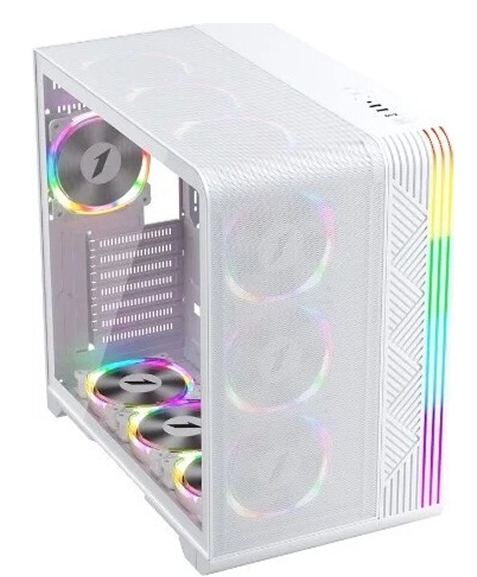 Корпус 1stPlayer VT7 без БП White (VT7-WH-4FS7-W)