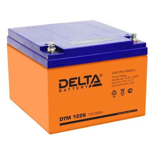 Аккумулятор для ИБП Delta DTM 1226