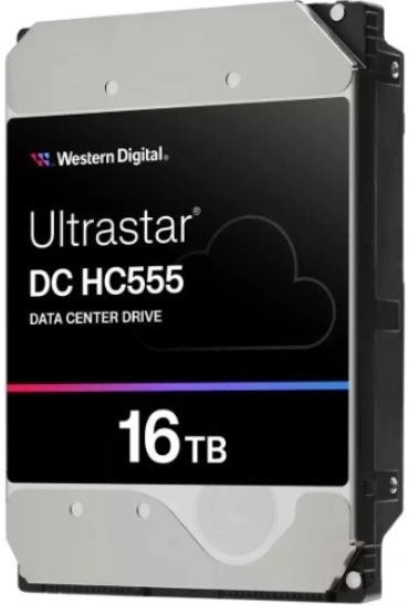 Жесткий диск WD Ultrastar HC555 WUH722016CLE6L4 16TB (0B48722)