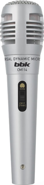 Микрофон BBK CM114 серебристый