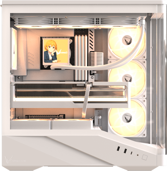 Корпус Formula V Line Crystal U9 PA без БП White