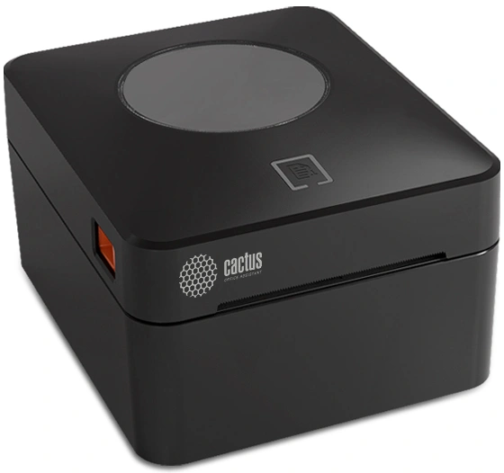 Термопринтер Cactus CS-TP-D410U черный