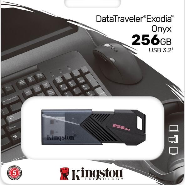 USB Flash-накопитель Kingston DataTraveler Exodia Onyx 256GB (DTXON/256GB)