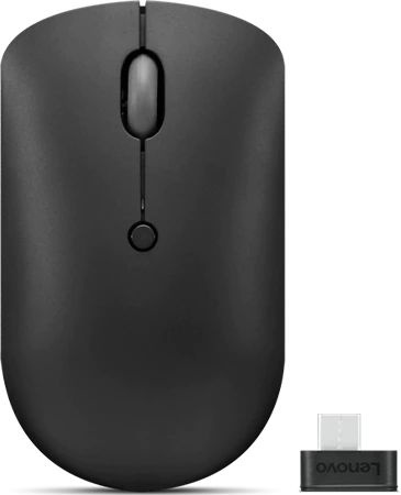 Мышь Lenovo 400 Wireless USB-C черный (GY51D20865)