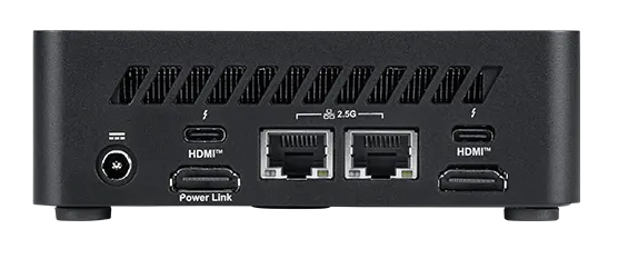 Компьютер MSI Cubi NUC AI 1UMG-043XRU черный (9S6-B20911-043)