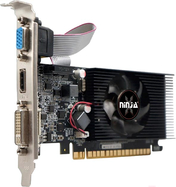 Видеокарта Sinotex Ninja GeForce GT 610 1GB GDDR3 (NK61NP013F)