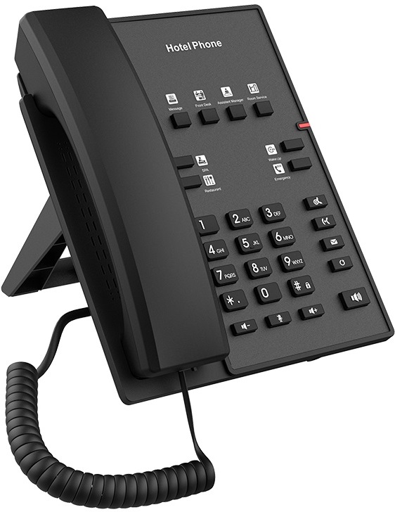 IP-телефон Fanvil H1 черный (H1 HOTEL PHONE)