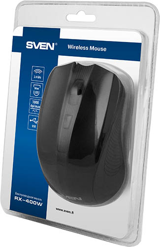 Мышь Sven RX-400W USB Black (SV-014674)