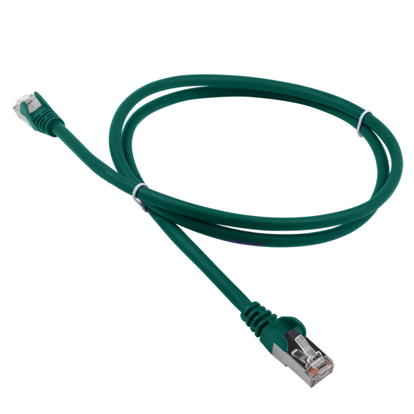 Патч-корд Lanmaster LAN-PC45/S5E-10-GN зеленый