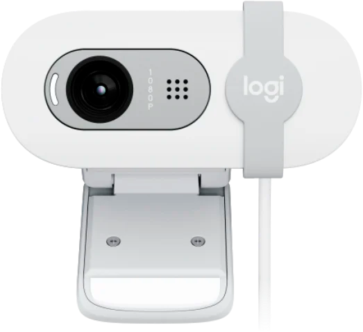 Веб-камера Logitech Webcam Brio 100 Off White (960-001617) Веб-камера Logitech Webcam Brio 100 Off White (960-001617)
