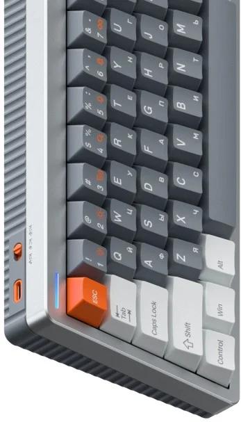 Клавиатура NuPhy Halo65 HE Magnetic Coral Switch (Halo65HE-SG-C)