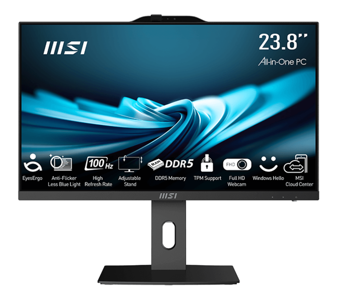 Моноблок MSI Pro AP242P 14M-661XRU черный (9S6-AE0621-821)