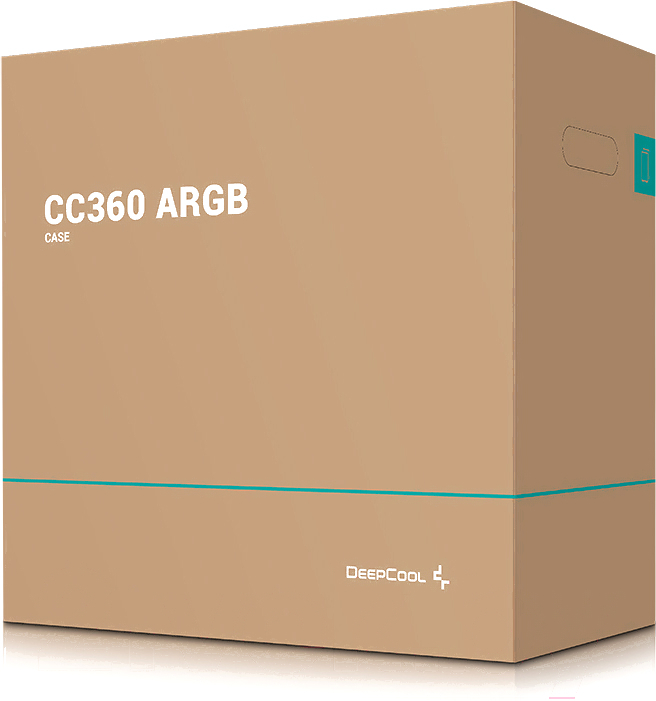 Корпус DeepCool CC360 ARGB с PF650 (R-CC360BK-PF650-R-1)
