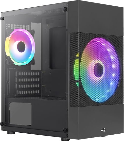 Корпус AeroCool Atomic Lite-G-BK-V2