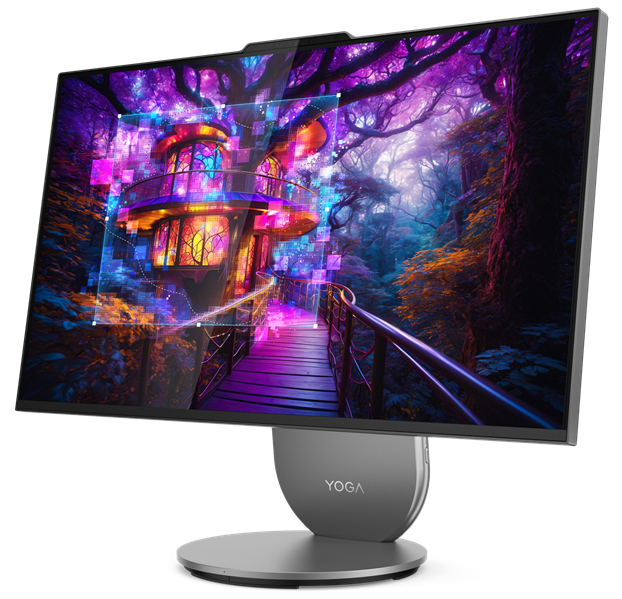 Моноблок Lenovo Yoga AIO 27IAH10 Luna Grey (F0J20046RU)