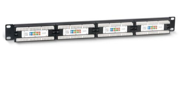 Патч-панель Cabeus PL-24-Cat.5e-Dual