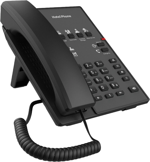 IP-телефон Fanvil H1 черный (H1 HOTEL PHONE)
