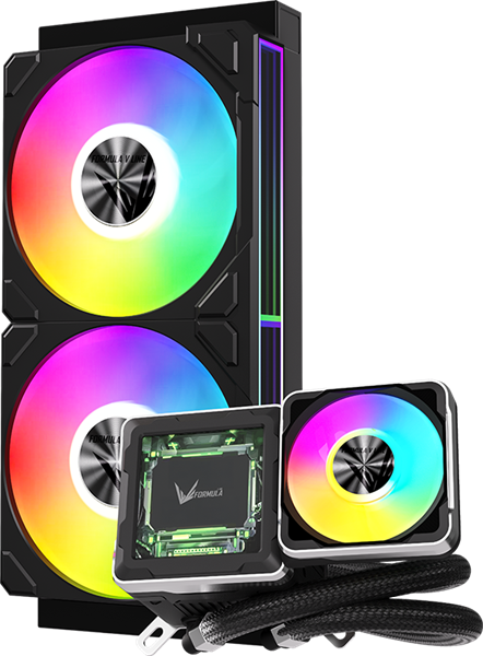Система жидкостного охлаждения для процессора Formula V Line Cryo Wing Digi 240 BK