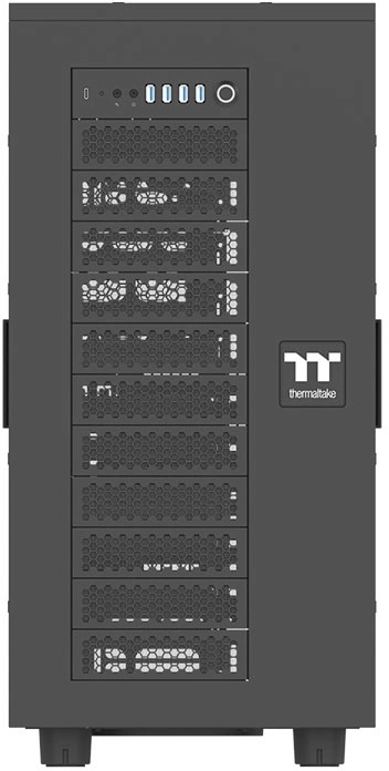 Корпус Thermaltake AX700 без БП черный (CA-11B-00F1NN-00)