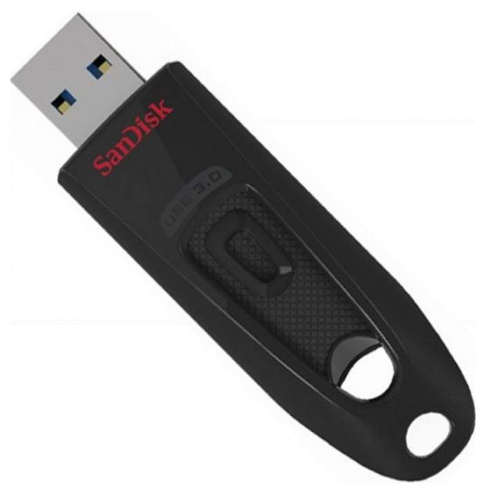 USB Flash-накопитель SanDisk Ultra USB 3.0 64GB Black (SDCZ48-064G-U46)