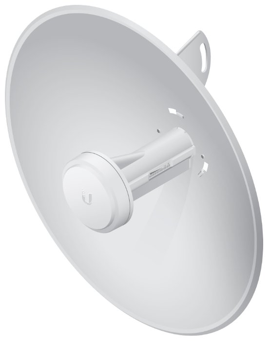 Точка доступа Ubiquiti PowerBeam M5 400 белый (PBE-M5-400)