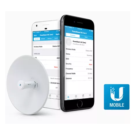 Точка доступа Ubiquiti PowerBeam AC Gen2 (PBE-5AC-GEN2)