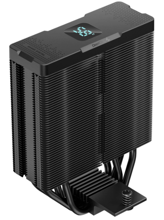 Кулер для процессора DeepCool AG400 DIGITAL PLUS (R-AG400-BKADMP-G-1)