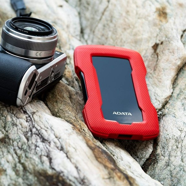 Внешний накопитель A-Data HD330 2Tb красный (AHD330-2TU31-CRD)