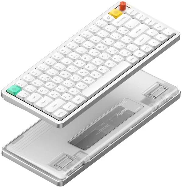 Клавиатура Nuphy AIR75v3 Nova White Brown Nano Switch (AIR75v3-NW-BRN)