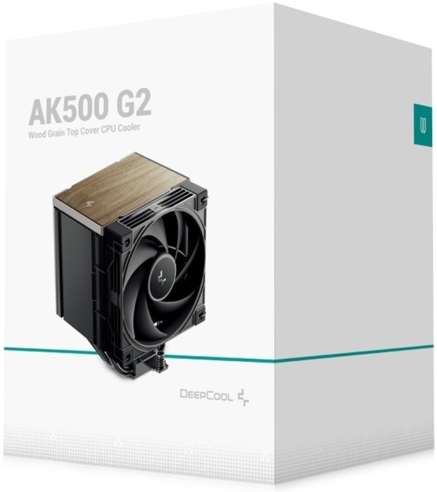Кулер для процессора Deepcool AK500 G2 черный (R-AK500G2-BKNNMN-GJD) + термопаста Deepcool Z5 (DP-TIM-Z5-2)