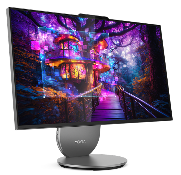 Моноблок Lenovo Yoga AIO 27IAH10 Luna Grey (F0J20046RU)