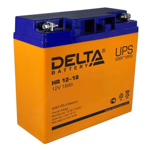 Аккумулятор для ИБП Delta HR 12-18