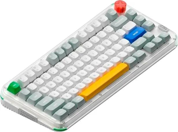 Клавиатура Nuphy Kick75 Silver Max Switch (KICK75HP-TG-SM)