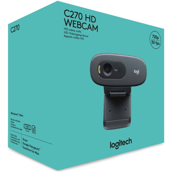 Веб-камера Logitech WebCam C270 (960-000999)