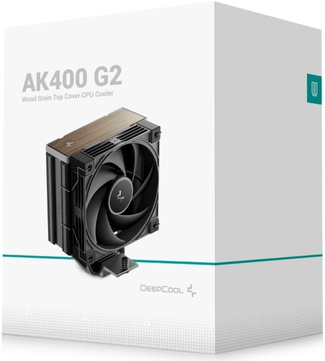 Кулер для процессора Deepcool AK400 G2 черный (R-AK400G2-BKNNMN-GJD) + термопаста Deepcool Z5 (DP-TIM-Z5-2)