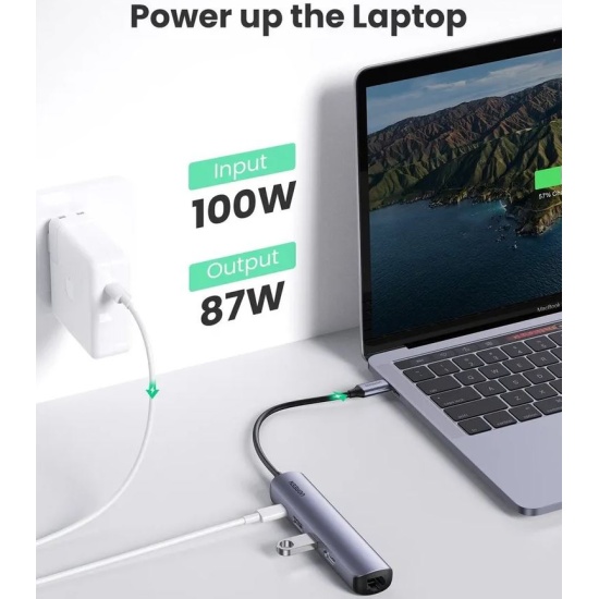 USB-хаб Ugreen CM418-10919 (10919)