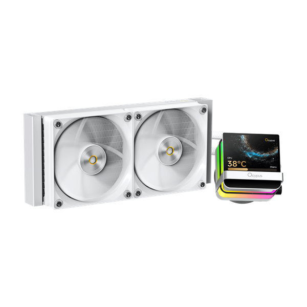 Система жидкостного охлаждения для процессора Ocypus Sigma L24 Pro WH White (Sigma-L24-WH2ANWL00P-GL) Система жидкостного охлаждения для процессора Ocypus Sigma L24 Pro WH White (Sigma-L24-WH2ANWL00P-GL)