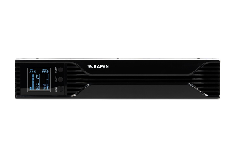 Источник бесперебойного питания Бастион RAPAN-UPS 1000-RACK-IN-2X9-E (8958)