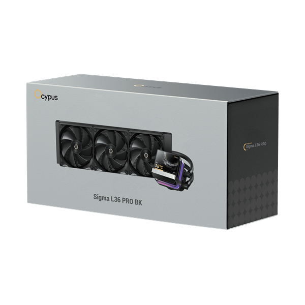Система жидкостного охлаждения для процессора Ocypus Sigma L36 PRO BK Black (Sigma-L36-BK3ANWL00P-GL)