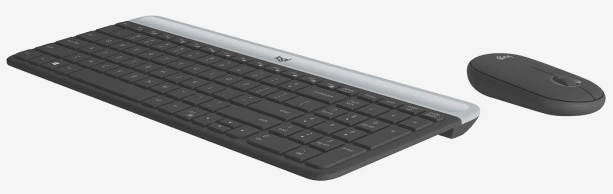 Набор периферии Logitech MK470 графитовый/светло-серый (920-009180)