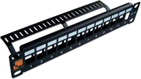 Патч-панель Lanmaster LAN-PP12OK-UTP/10