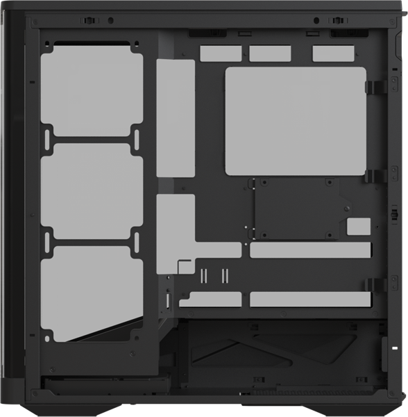 Корпус Formula V Line Crystal U9 PA без БП Black