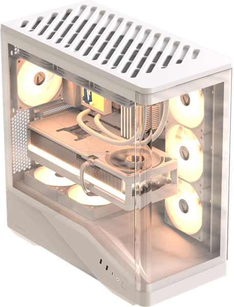Корпус Formula V Line Crystal U9 PA без БП White
